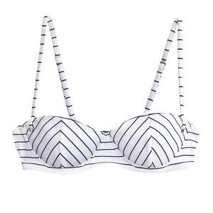 Striped Bikini Top from Fleur du Mal